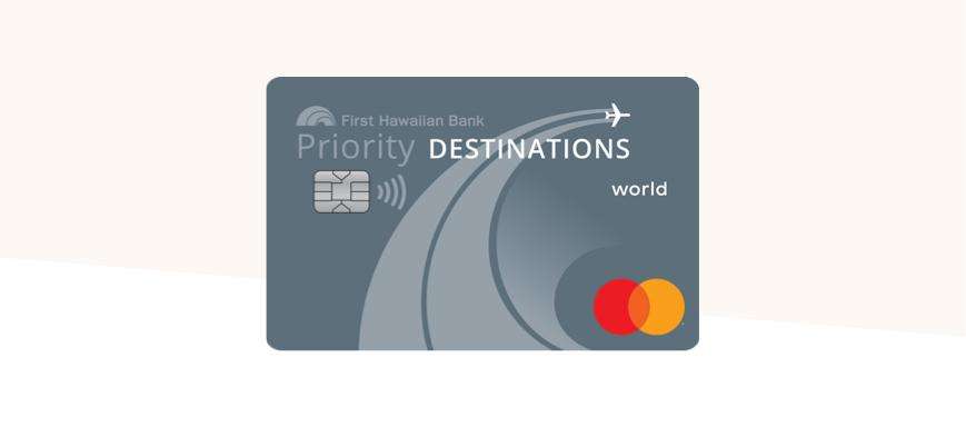 Priority Destinations World Credit Card 1x