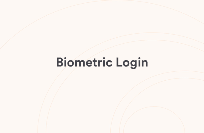Biometric Login