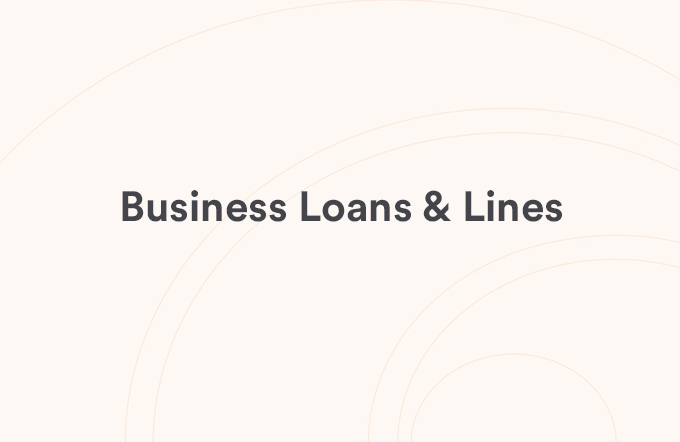 Business Loans Lines Card