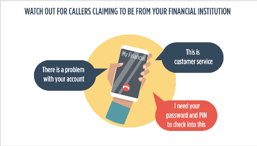 Video opens in modal. Watch Out For Scammers Claiming To Be From Your Bank