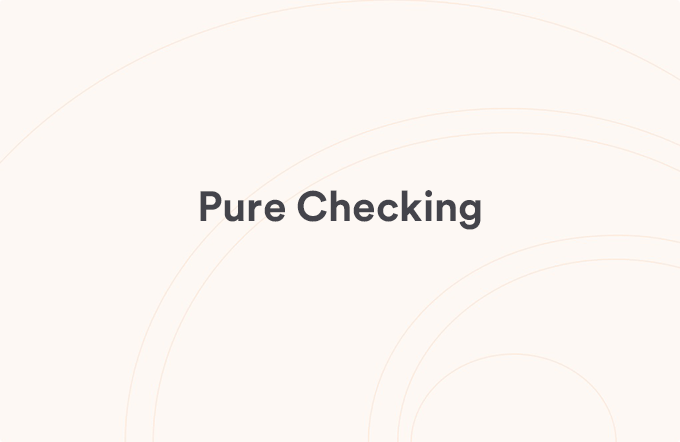 Pure Checking Core Card