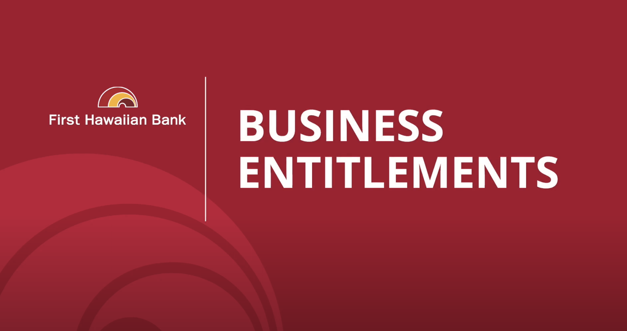 Business Entitlements