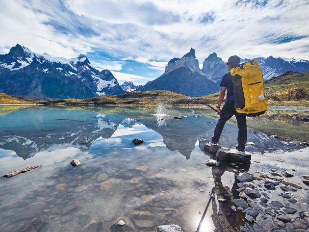 Priority Destination Man Hiking